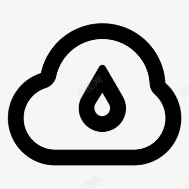 icon监控中心气象湿度s图标