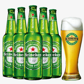送专用啤酒杯喜力啤酒Heineken荷兰原装进口啤图标