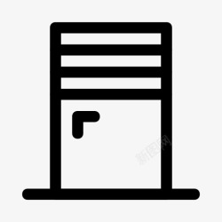icon空调柜式灰柜式空调高清图片