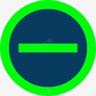 绿圆图标