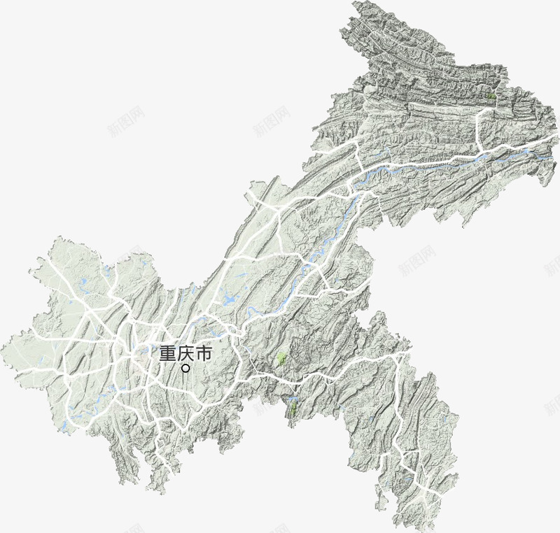 重庆市地形地图重庆市谷歌地形地图png免抠素材_新图网 https://ixintu.com 重庆市 地形 地图 谷歌