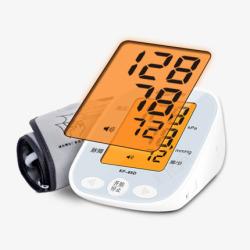 测压家用上臂式电子高血压计全自动精度中老年人量血压测压高清图片