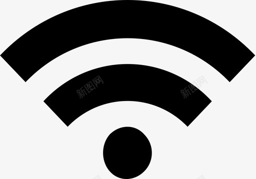 WiFi热点01svg_新图网 https://ixintu.com 热点