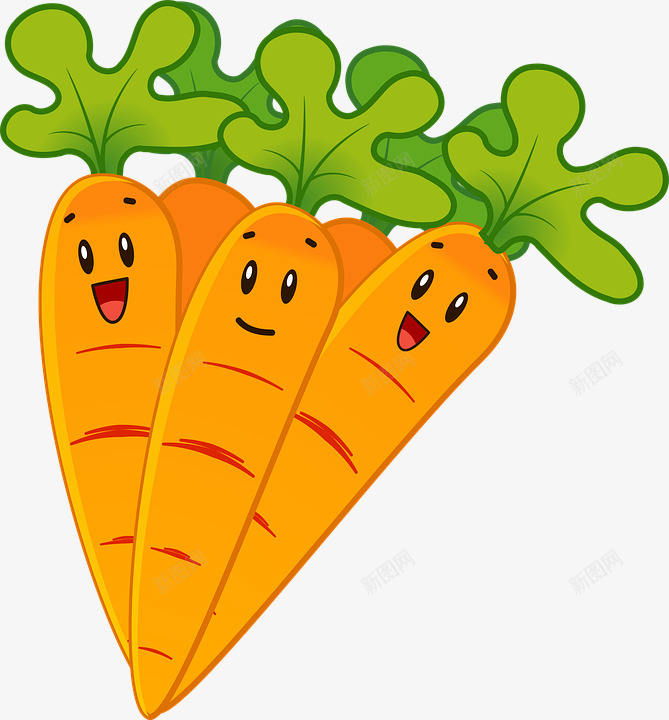 胡萝卜蔬菜健康新鲜卡通乐趣搞笑花园微笑png免抠素材_新图网 https://ixintu.com 胡萝卜 蔬菜 健康 新鲜 卡通 乐趣 搞笑 花园 微笑