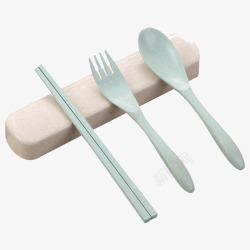 叉子勺子筷子素材