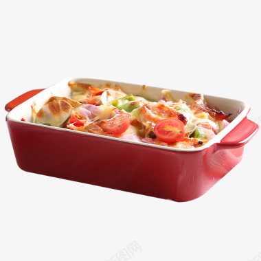 芝士焗饭烤盘微波炉陶瓷西餐盘子烤箱专用餐具创意菜盘图标