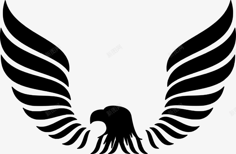 鹰纹身部落免费矢量图形Pixabaypng_新图网 https://ixintu.com 纹身 部落 免费 矢量 矢量图 图形