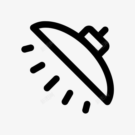 icon控制中心补光灯svg_新图网 https://ixintu.com 控制 中心 补光