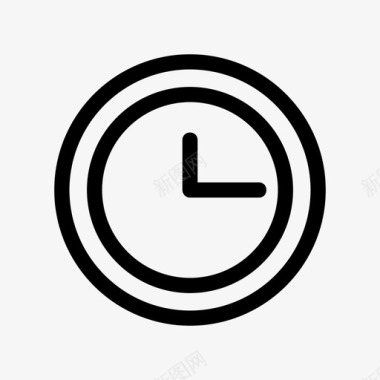 时钟循环时钟时间图标