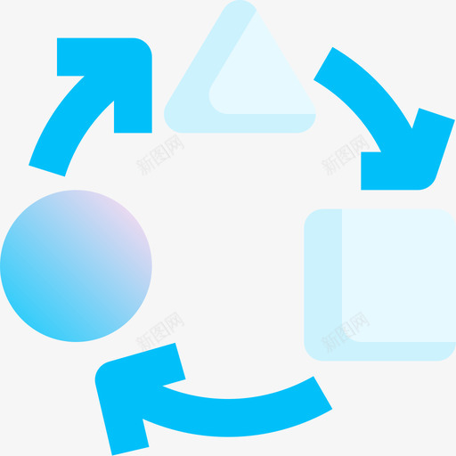 适应性软技能1蓝色svg_新图网 https://ixintu.com 适应性 技能 蓝色