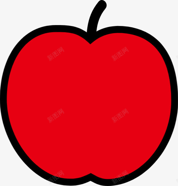 苹果水果红色色块红富士贴纸和ID186983Fotpng_新图网 https://ixintu.com 苹果 水果 红色 色块 富士 贴纸
