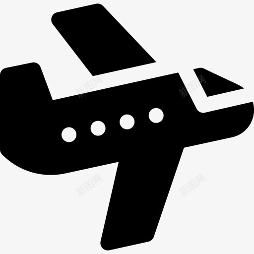 飞机旅行应用程序36已填充svg_新图网 https://ixintu.com 飞机 旅行 应用程序 填充