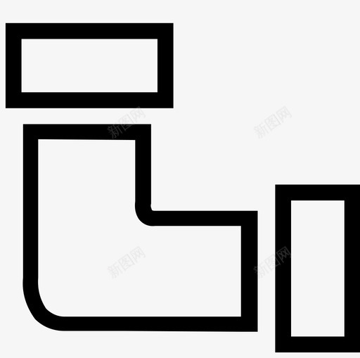 上水管道svg_新图网 https://ixintu.com 上水 管道 线性
