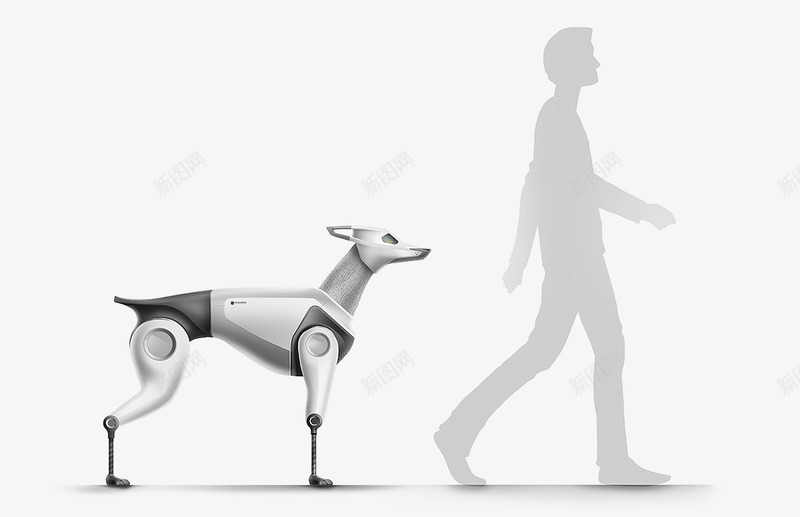 机器狗电子宠物工业设计robotpng免抠素材_新图网 https://ixintu.com 机器 电子宠物 工业设计