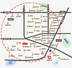 小区覆盖实物版素材