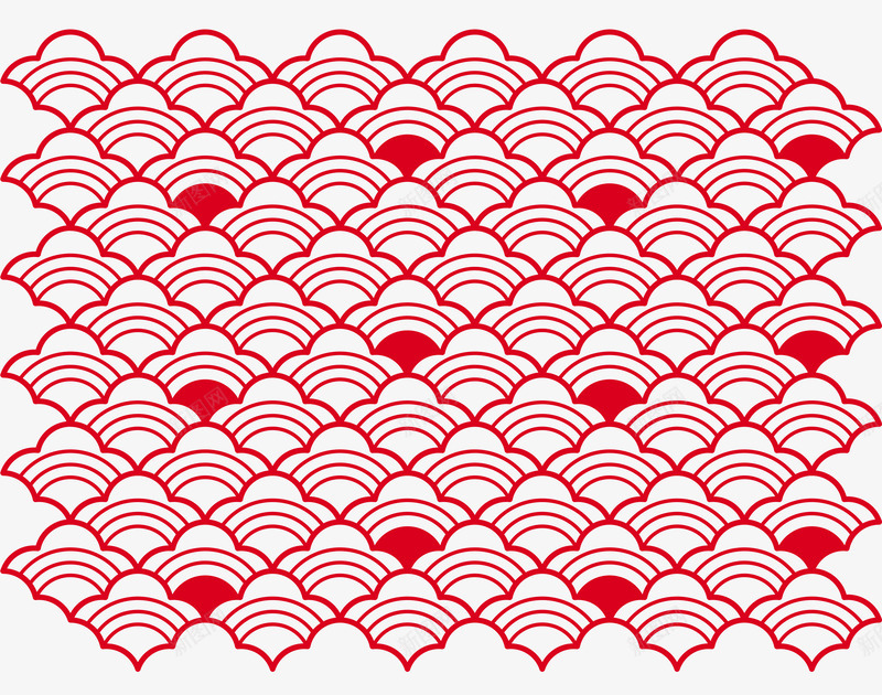 红色中国风祥云底纹png免抠素材_新图网 https://ixintu.com 红色 中国 国风 祥云 底纹