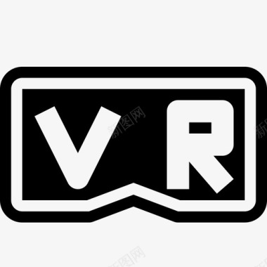 Vr眼镜虚拟现实105填充图标