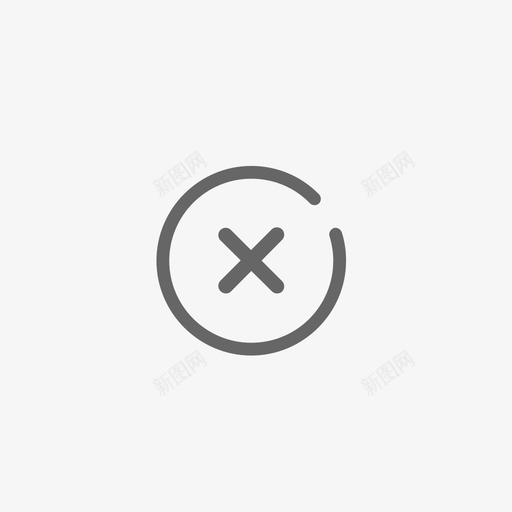 APP体现状态类icon失败反馈svg_新图网 https://ixintu.com 体现 状态 失败 反馈