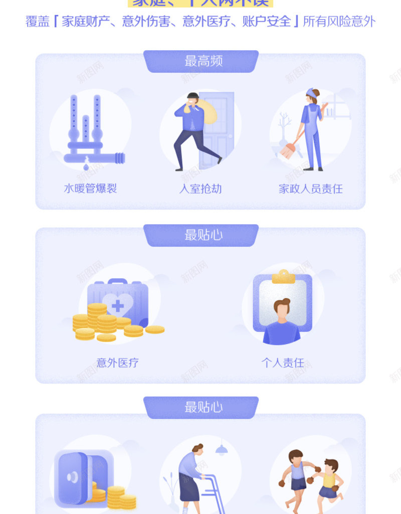 保险产品页众安UIpng免抠素材_新图网 https://ixintu.com 保险 产品 页众