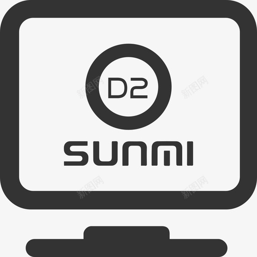产品服务图标SUNMID2收银机svg_新图网 https://ixintu.com 产品服务 图标 收银机