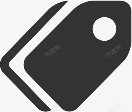 资源标签用白色图标