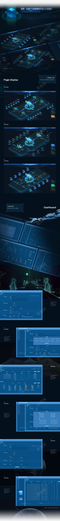软件系统交互案例Dashboard数据可视化等相关案例总结UI交互高清图片