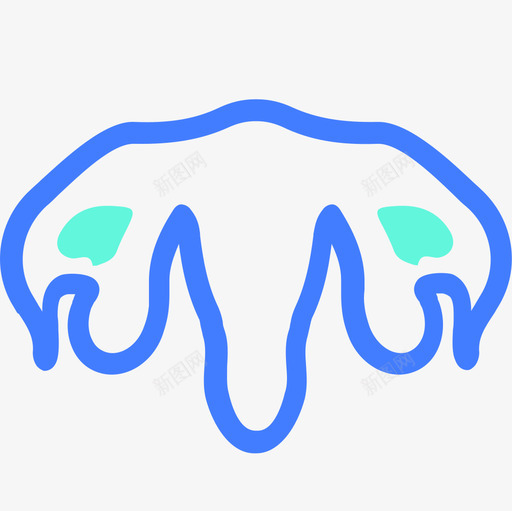 卵巢svg_新图网 https://ixintu.com 卵巢 多囊 综合征 线性 扁平 手绘 精美 简约 多色 商务 圆润