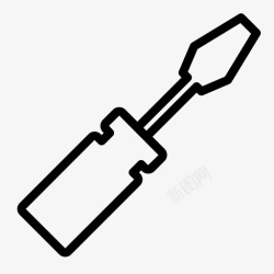 螺丝批一字螺丝批高清图片