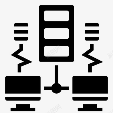 计算机网络web托管77图示符图标