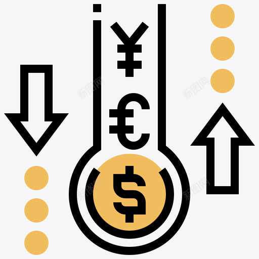 现金流金融素养4黄影svg_新图网 https://ixintu.com 现金流 金融 素养 黄影