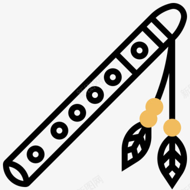 长笛美国原住民7黄影图标