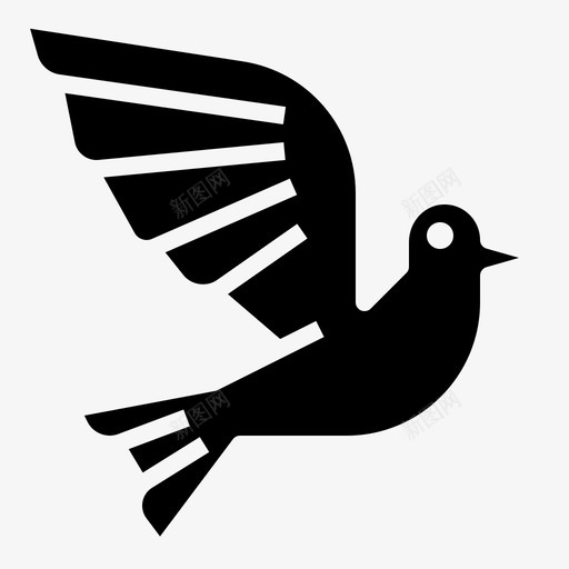 基督教鸽子信仰和平鸽子svg_新图网 https://ixintu.com 基督教 鸽子 信仰 和平 和平鸽 翅膀 鸟飞 铭文