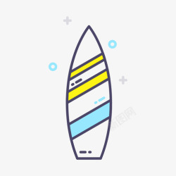 精美冲浪板背景冲浪板高清图片