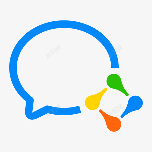 企业微信svg_新图网 https://ixintu.com 企业 微信
