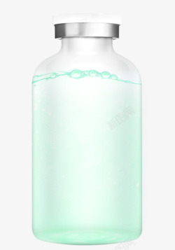 舒缓精华精华水舒缓水安瓶化妆品瓶型高清图片