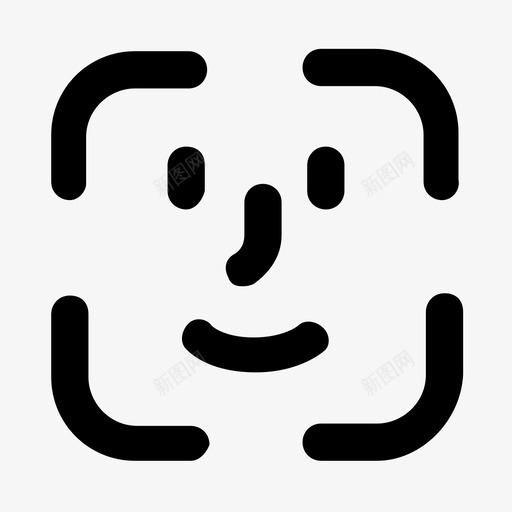 面容svg_新图网 https://ixintu.com 面容