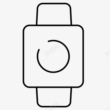 健身iWatch苹果表计时器秒表图标