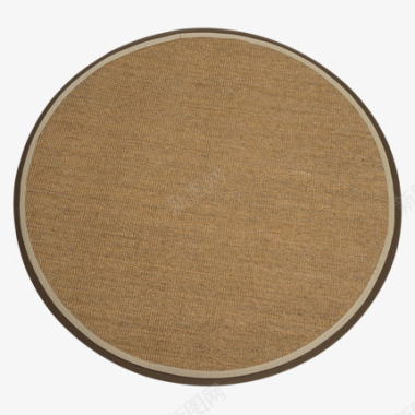 新品KENZAKI进口非洲剑麻地毯客厅日式家用圆形图标