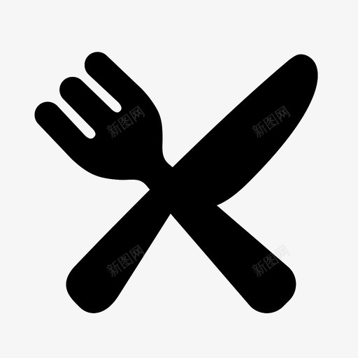 餐具tablewaresvg_新图网 https://ixintu.com 餐具