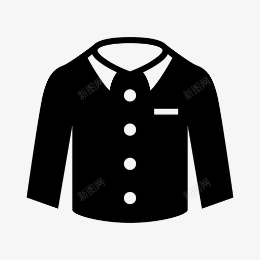 t恤服装制服svg_新图网 https://ixintu.com 服装 制服 字形 样式