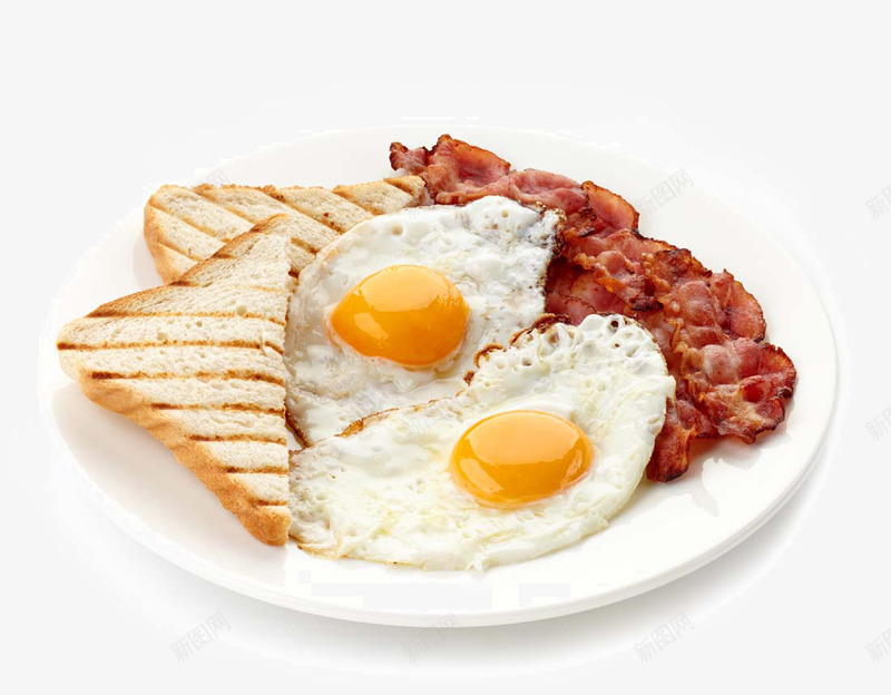 美味的鸡蛋烤肉早餐png免抠素材_新图网 https://ixintu.com 美味 鸡蛋 烤肉 早餐