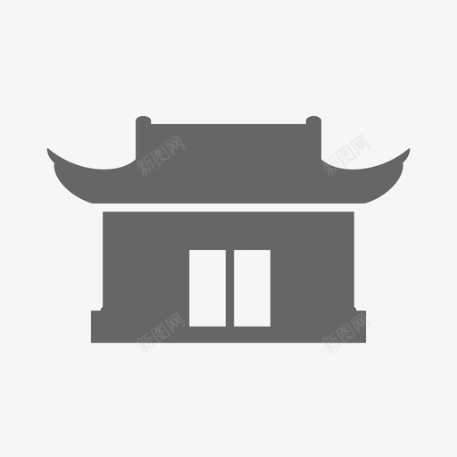 templesvg_新图网 https://ixintu.com 寺庙