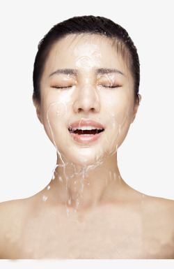 洗脸的女人洗脸的女人高清图片