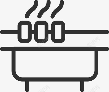 57烧烤器具图标
