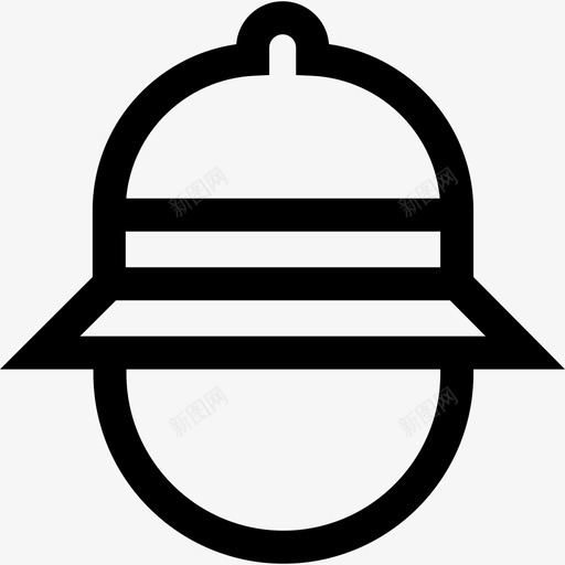 帽子冒险85直线型svg_新图网 https://ixintu.com 帽子 冒险 直线 线型