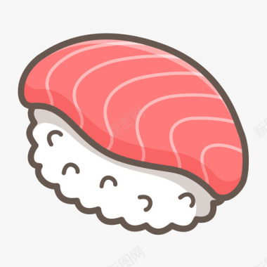 金枪鱼寿司图标