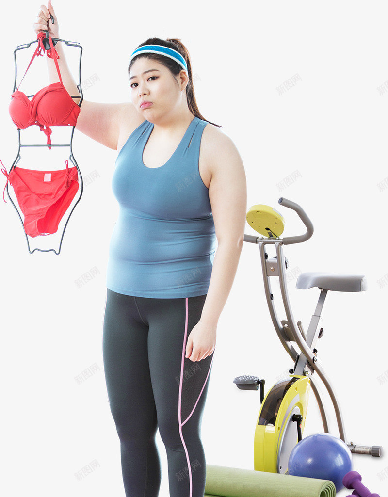 正在减肥的女人png免抠素材_新图网 https://ixintu.com 正在 减肥 女人