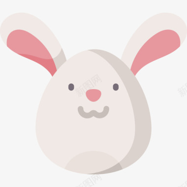 复活节兔子复活节第41天平铺图标
