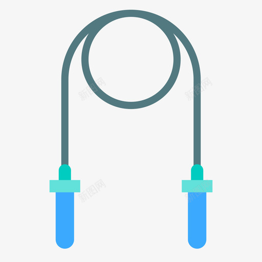 跳绳61号操场平地svg_新图网 https://ixintu.com 跳绳 操场 平地