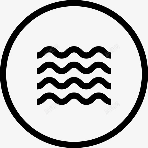 水环境管理单色svg_新图网 https://ixintu.com 环境管理 单色